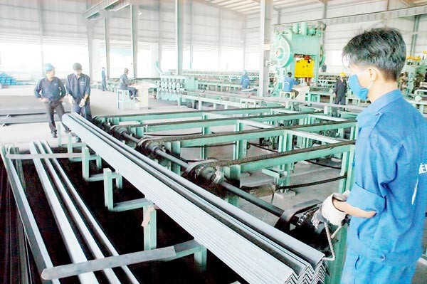 A steelmaking plant in Vietnam (Photo: SGGP) A steelmaking plant in Vietnam (Photo: SGGP)